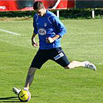 F. Torres returned to train and he already kicks the ball