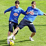 Fernando Torres returns to work with the team