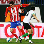 Atletico signs against Racing a new tie at Vicente Calderon (1-1)