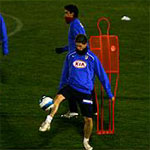 F. Torres started the countdown to the derbi against Real Madrid