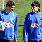 Fernando Torres works thirty minutes after beating Deportivo