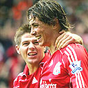 Los capitanes del Liverpool alaban la exhibición de Torres