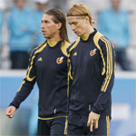 Espa&ntilde;a acaba a lo grande la fase de grupos al vencer a Grecia (1-2)