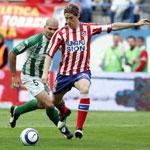 Torres played his hundredth game in Primera against Real Betis