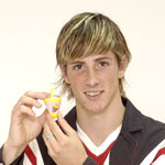 Fernando Torres with the charity campaign 'A Toy, A Dream'