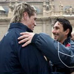 Fernando Torres and Paulo Roberto, together at Zaragoza