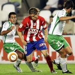 Torres starts season 06/07 against Racing of Santander